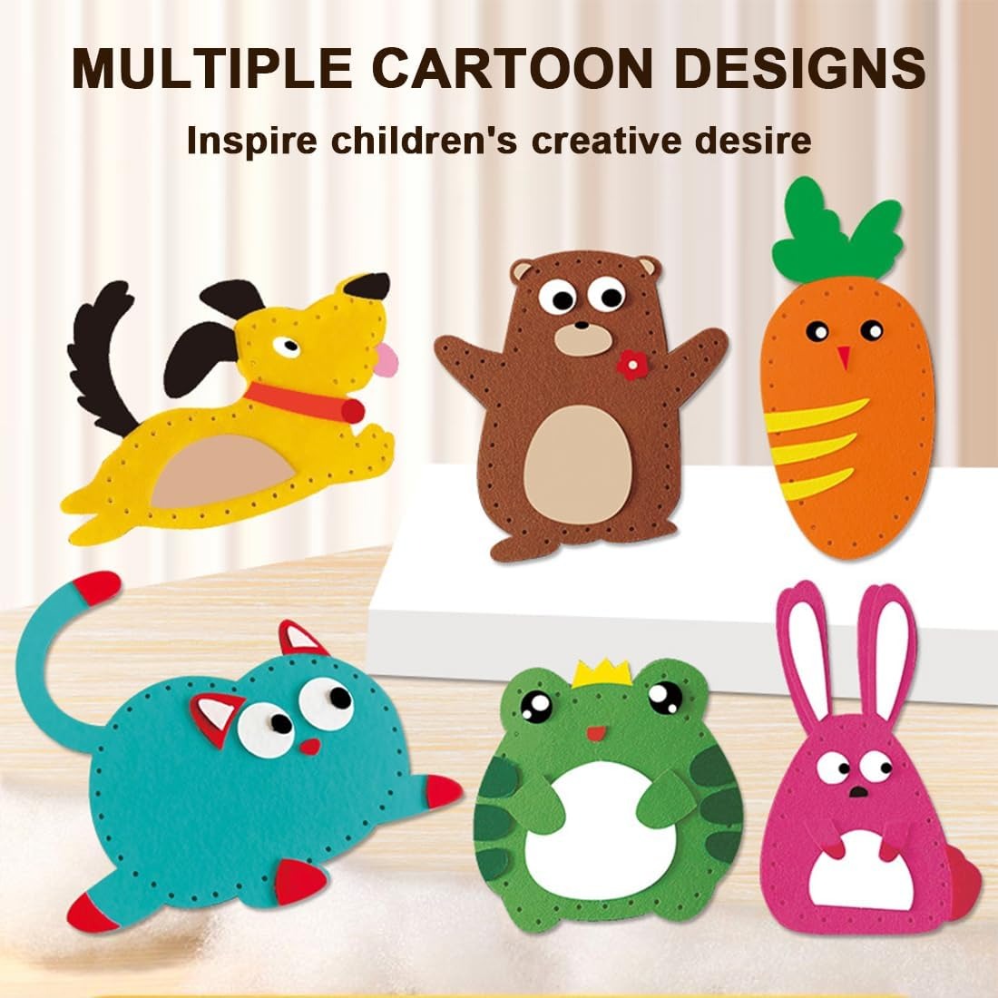 DIY Felt Sewing Kit for Kids