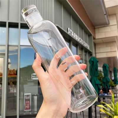 Transparent Gym Water Bottle